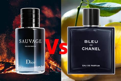 bleu de chanel parfum vs dior sauvage